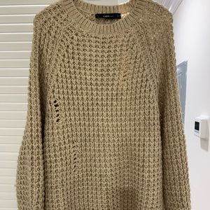 Zara oat color sweater
